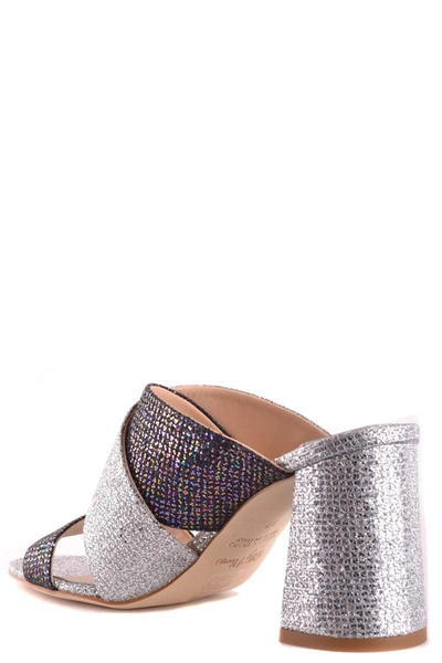 Shop Polly Plume Sandals In Silver