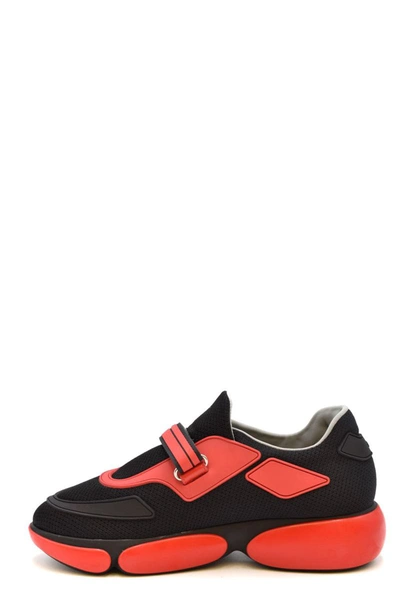 Shop Prada Sneaker In Black