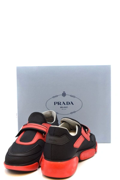 Shop Prada Sneaker In Black