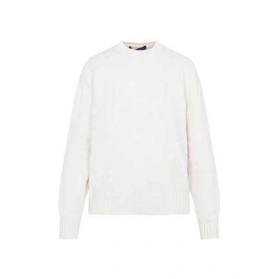 Shop Ralph Lauren Pullover Sweater In White