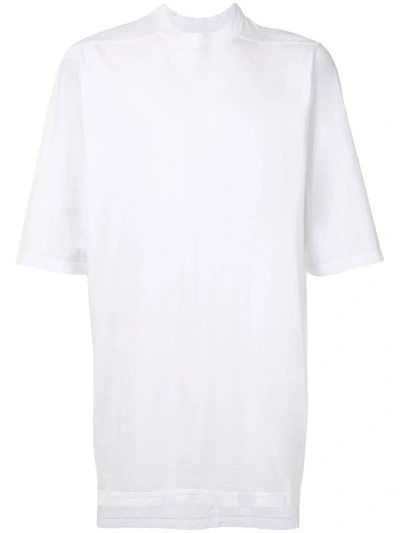 Shop Rick Owens Oversize Jumbo T-shirt In White