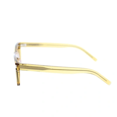 Shop Saint Laurent Eyewear Sunglasses In Yellow