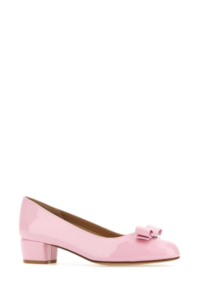 Shop Ferragamo Salvatore  Heeled Shoes In Pink