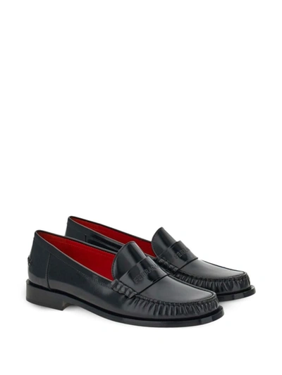 Shop Ferragamo Moccasins Irina Shoes In Black