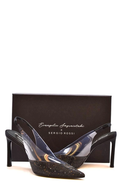 Shop Sergio Rossi Sandal In Black