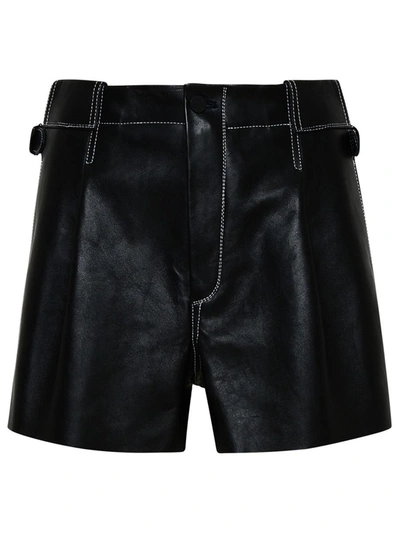 Shop The Mannei Shorts Sakib In Black