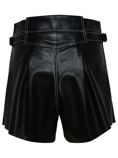 Shop The Mannei Shorts Sakib In Black