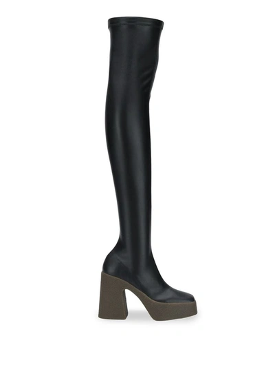Shop Stella Mccartney Boots Shoes In Black