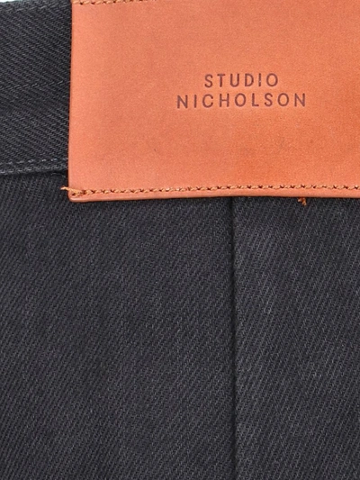 Shop Studio Nicholson Jeans In Black