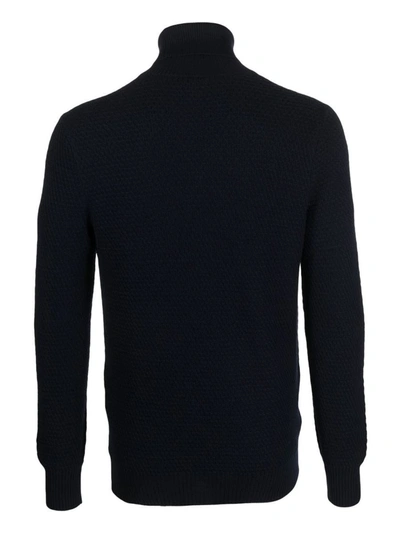 Shop Tagliatore Sweaters Blue