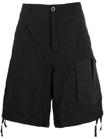 Shop Ten C Cargo Shorts In Black