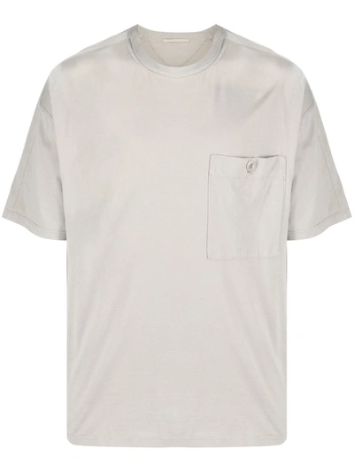 Shop Ten C Logo T-shirt In Grey