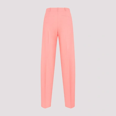 Shop Attico The   Jagger Long Pants In Pink &amp; Purple