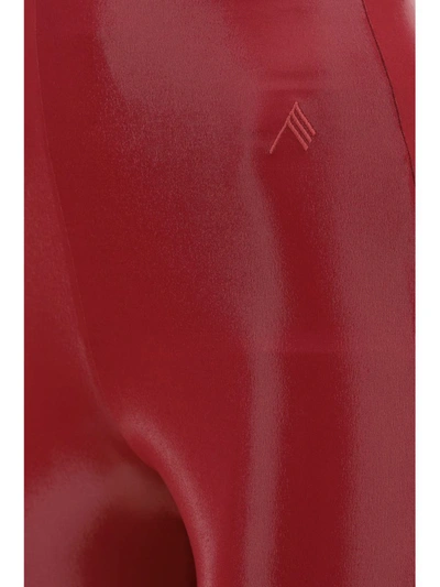 Shop Attico The  Pants In Wine Red