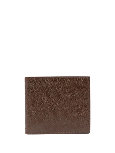 Shop Thom Browne Leather Wallet