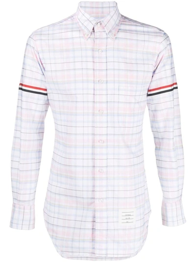 Shop Thom Browne Shirts In Pink