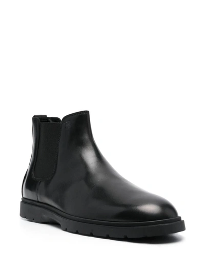 Shop Tod's Ankle Boots Shoes In Black