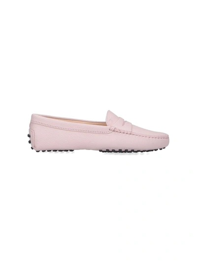 Shop Tod's Flat Shoes In Pink