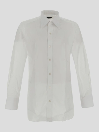 Shop Tom Ford Optical Shirt In White