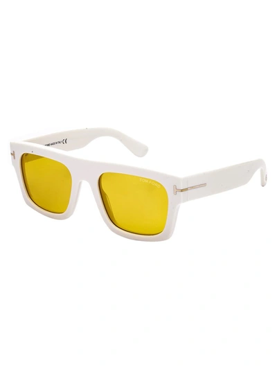 Shop Tom Ford Sunglasses In 25e Ivory