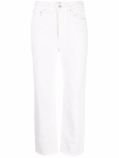 Shop Totême Jeans In White
