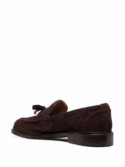 Shop Tricker's Elton Moccasins Shoes In Brown