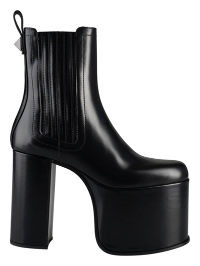 Shop Valentino Garavani Boot Shoes In Black