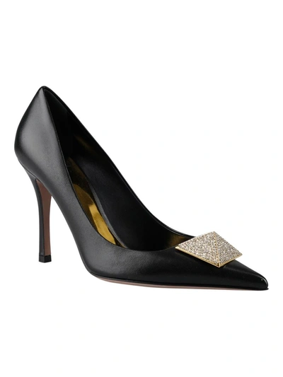 Shop Valentino Garavani Decolletè Shoes In Black