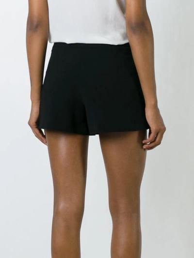 Shop Boutique Moschino Buttoned Pleated Shorts