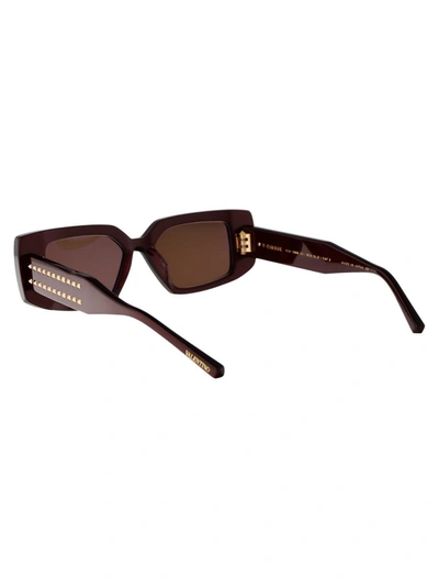 Shop Valentino Garavani Sunglasses In 108b Bdx - Gld