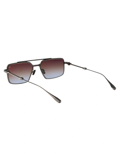 Shop Valentino Garavani Sunglasses In 111c Blk - Blu
