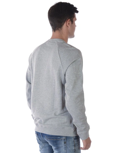 Shop Versace Collection Sweatshirt Hoodie In Grey