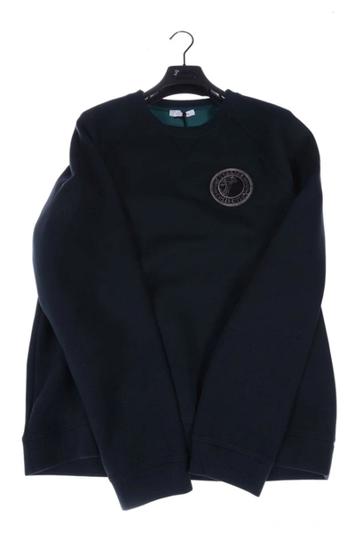 Shop Versace Sweatshirt Hoodie In Green