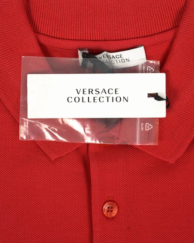 Shop Versace Collection Topwear In Red
