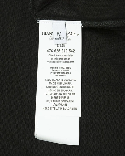 Shop Versace Collection Topwear In Black