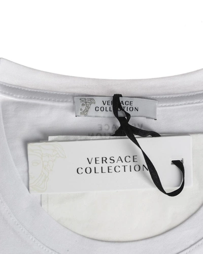 Shop Versace Collection Topwear In White