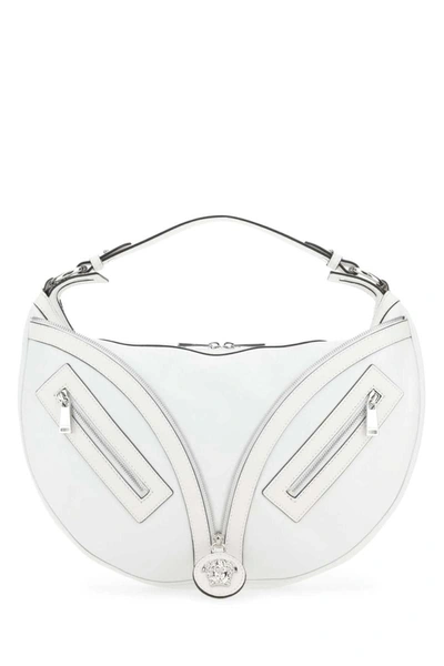 Shop Versace Handbags. In White
