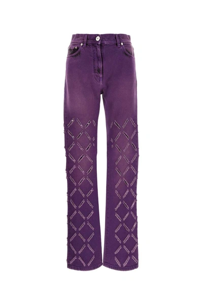 Shop Versace Jeans In Purple
