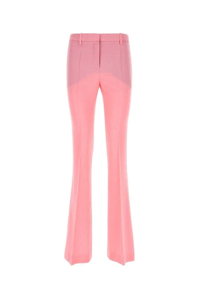 Shop Versace Pants In Pink