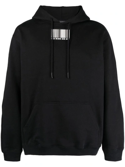 Shop Vtmnts Sweatshirt With Insert In Black