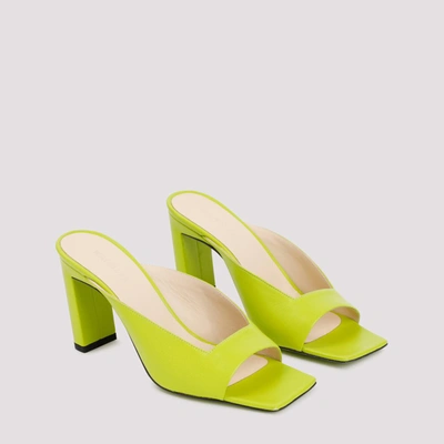 Shop Wandler Isa Sandals Shoes In Green