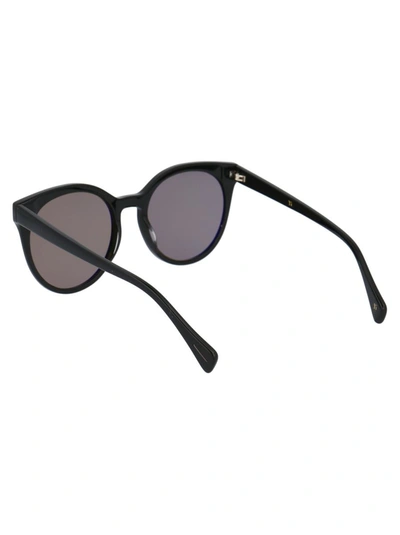 Shop Yohji Yamamoto Sunglasses In 001 Black