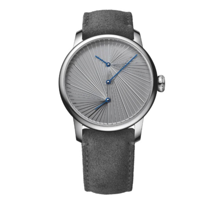 Shop Louis Erard Excellence Le Regulateur Automatic Silver Dial Men's Watch 85237aa53.bva33 In Blue / Grey / Silver