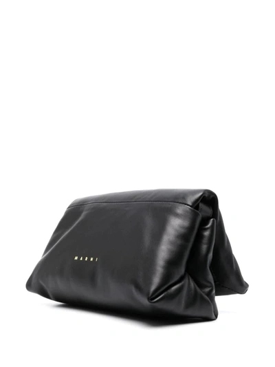 Shop Marni Small Prisma Bag In Black