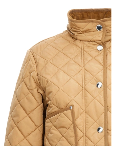 Shop Burberry Humbie Casual Jackets, Parka Beige