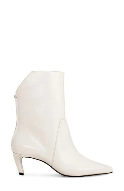 Shop Vince Camuto Quindele Pointed Toe Bootie In Coconut Cream