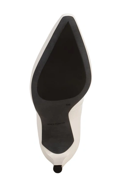Vince Camuto Quindele Pointed Toe Bootie In Coconut Cream