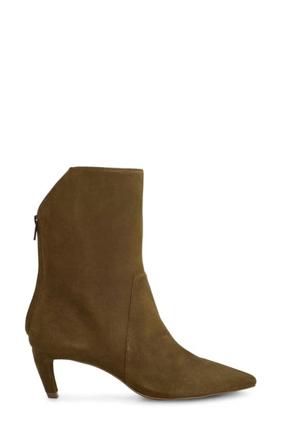 Vince Camuto Quindele Pointed Toe Bootie In Nutmeg