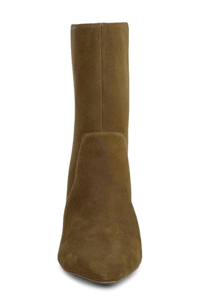 Vince Camuto Quindele Pointed Toe Bootie In Nutmeg