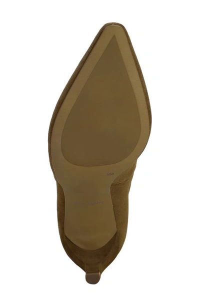 Vince Camuto Quindele Pointed Toe Bootie In Nutmeg